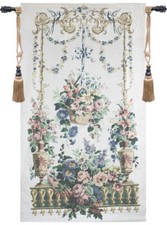 Arazzo fine art pergolato floreale