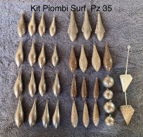 Kit piombi pesca surfcasting - kit,