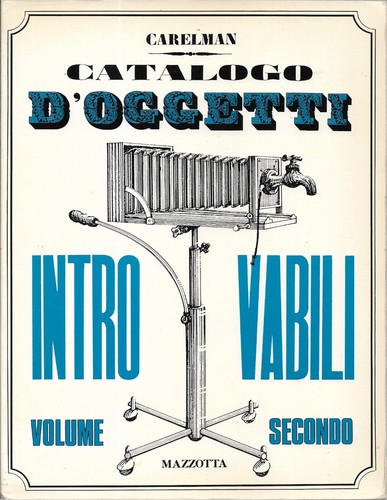 Carelman catalogo d - catalogo, d'oggetti