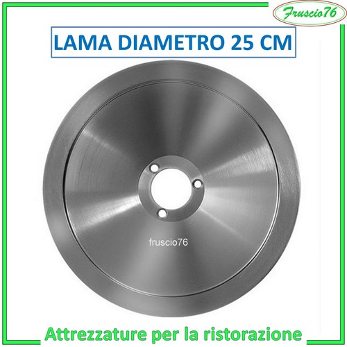 Lama acciaio per affettatrice - acciaio,