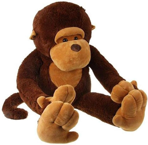 Grande scimmia peluche - grande, di