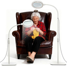 8X Lampada Con Lente Di