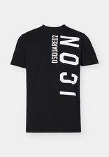 DSQUARED2 ICON T-shirt con stampa - black