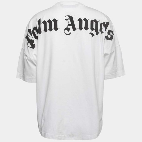 Palm angels white logo print - palm,
