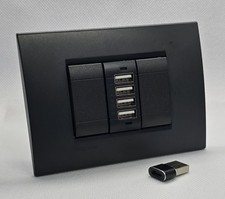 Presa usb 4 porte i-socket da