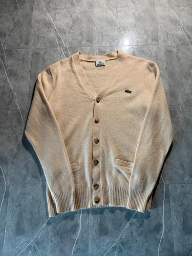 Gilet cardigan lacoste - cardigan, beige