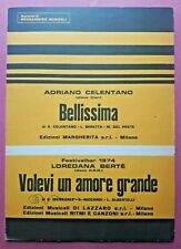 SPARTITO BELLISSIMA CELENTANO