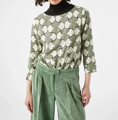 Casacca fantasia geometrica
