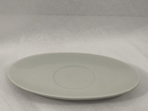Piatto piccolo ovale - , bianco