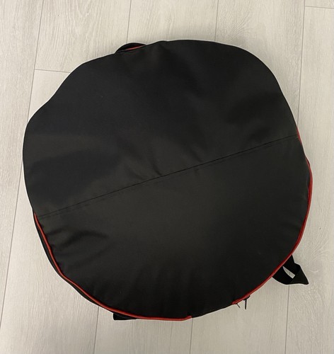 Black case frog drum handpan - case,
