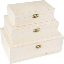 Set scatole legno - set, di