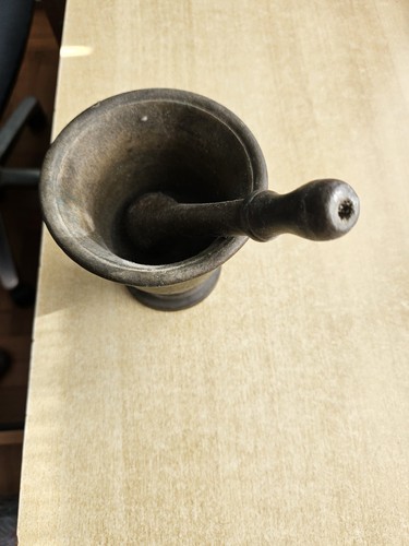 Mortaio antico bronzo - mortaio,