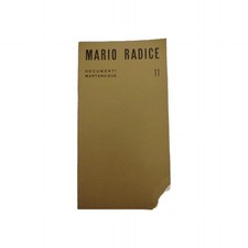 Mario Radice catalogo mostra