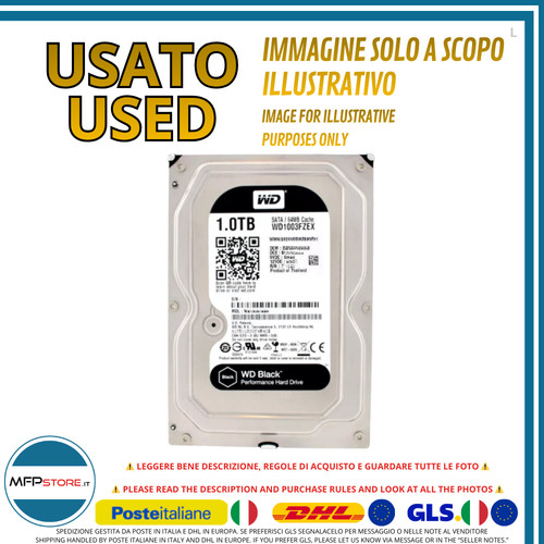Black performance hdd - wd,