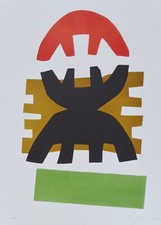 Giuseppe Capogrossi LITOGRAFIA