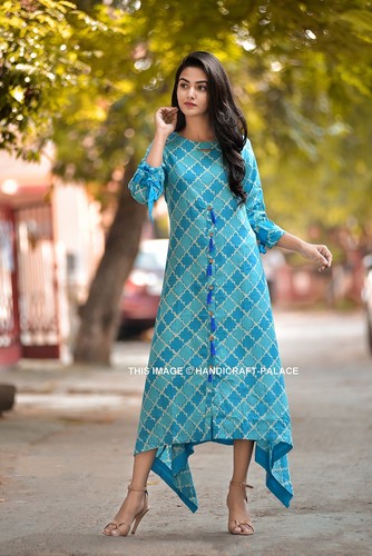 Abito maxi donna stampa etnica - maxi,