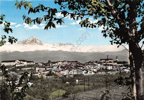 Cartolina mondov panorama con - cartolina, mondov?