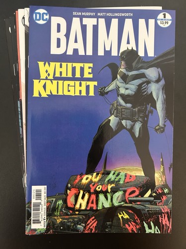 Batman white knight 1 - white,