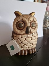 THUN, Animali del Bosco   "Gufo" Fuori Produzione. GRANDE, Altezza 15 cm.