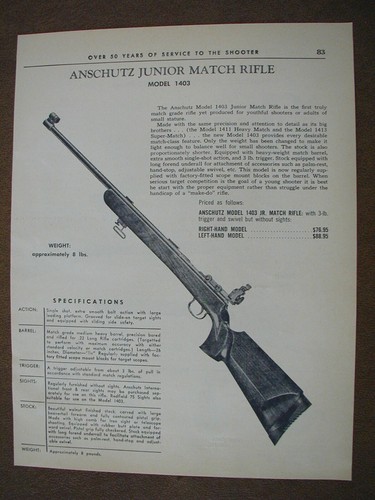 1964 anschutz heavyweight - 1964,