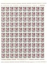 s56599 ITALIA 1977 MNH** Siracusana L. 180 FOGLIO INTERO PIEGATO gomma arabica