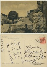 CAMERINO -MACERATA -MONUMENTO A VITALINI CARTOLINA