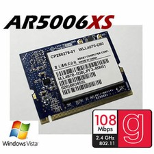 SCHEDA WIFI WIRELESS ATHEROS AR5006XS ABG DUAL BAND 108MBPS ALTA POTENZA MINI PCI