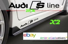 2 Adesivi Audi s line sport