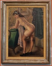 Un bel dipinto olio su tela di