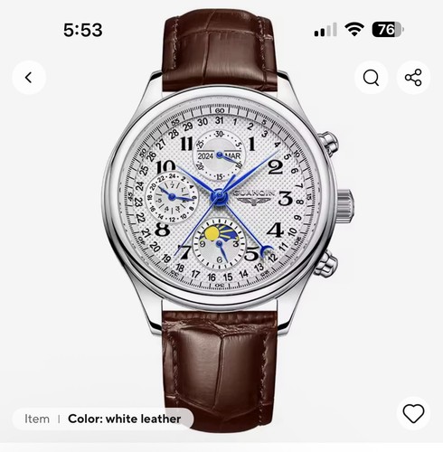 Guanqin orologio abito - orologio,