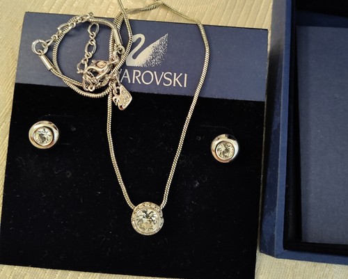 Collana orecchini swarovski - e,