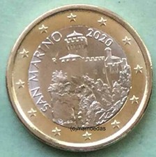 San marino euro coin - marino, 1