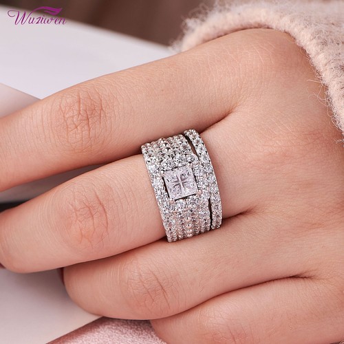 Anello fidanzamento wuziwen - anello, di