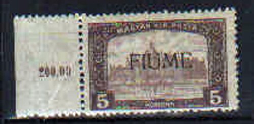 Fiume 1915 1919 - fiume, francobolli