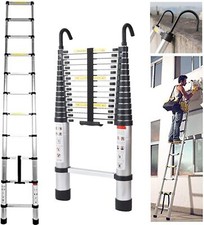 SCALA TELESCOPICA IN ALLUMINIO PIEGHEVOLE DA 5 METRI