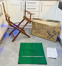 Sedia da regista in legno duro