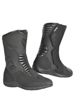 R-Tech Trojan Lunar Uomo Microfibra Stivale Moto Sprotive Turismo Stivali Nero