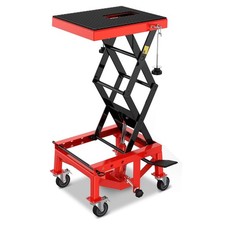 350 LBS Moto Jack Center Forbici Sollevatore Riparazione Paranco Supporto Bici ATV