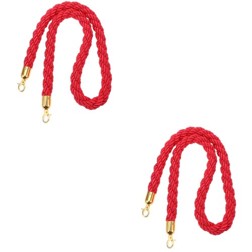 Set corde barriera con ganci - con,