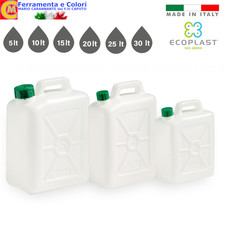 Tanica Trasparente in Plastica