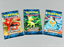 Pokemon bustine Platino L'ascesa dei rivali  Vuote/Empty -  x3