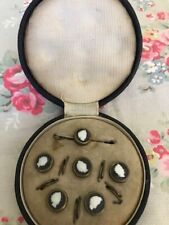 Antique Set of Metal Cameo