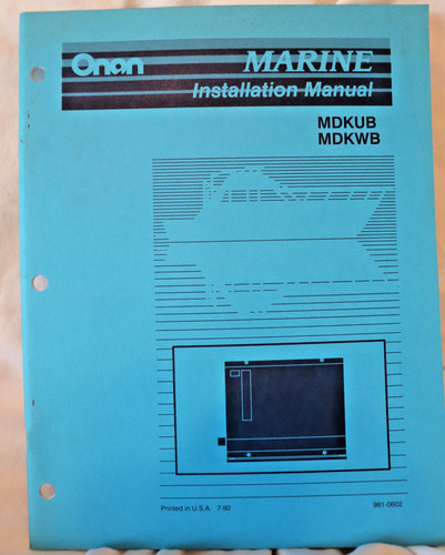 981 0602 cummins - cummins, manuale