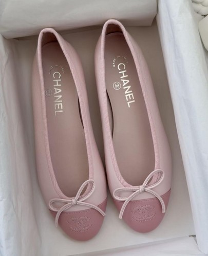 Ballerine chanel eleganti rosa - ballerine,