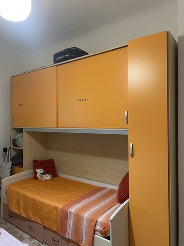Armadio ponte con letto - armadio,