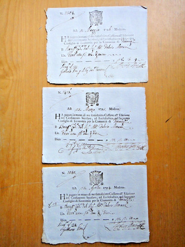 1794 ducato modena e - modena,
