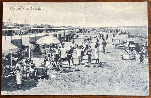 Cartolina epoca riccione - cartolina, d'
