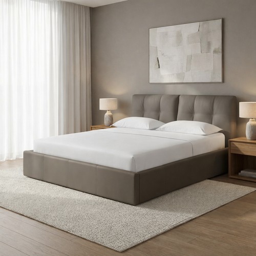Letto matrimoniale contenitore - letto,