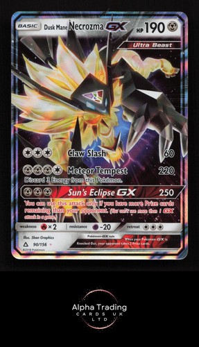 Dusk mane necrozma 156 - necrozma, gx