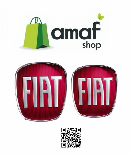 Stemma logo fiat adesivo - logo,